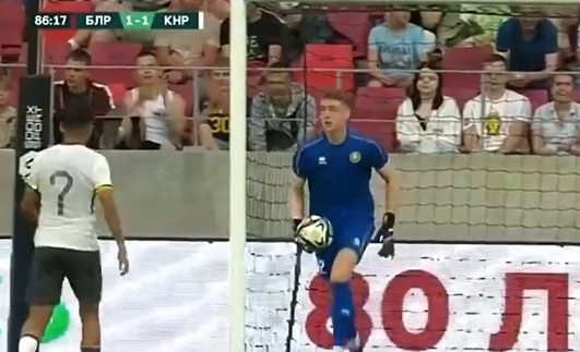 白俄羅斯U21門(mén)將：中國隊是強勁的對手，他們球技嫻熟&配合默契