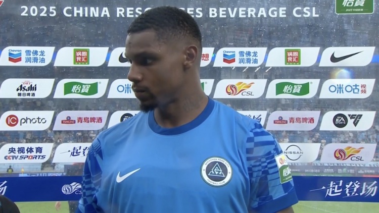 ??首秀戴帽！深圳外援韋斯利：希望繼續保持狀態(tài)，完成球隊目標