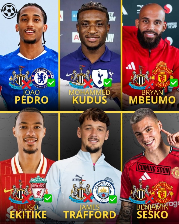 夏窗最慘??紐卡今夏已錯失8大目標 9000萬(wàn)報價(jià)塞斯科被曼聯(lián)介入