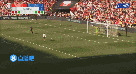 利物浦vs水晶宮點(diǎn)球大戰第4罰，埃利奧特主罰被亨德森撲出！