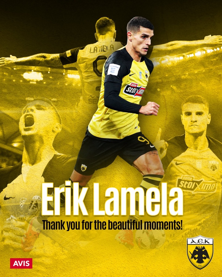 退役！33歲拉梅拉官宣與雅典AEK解約，將退役加入塞維利亞教練組