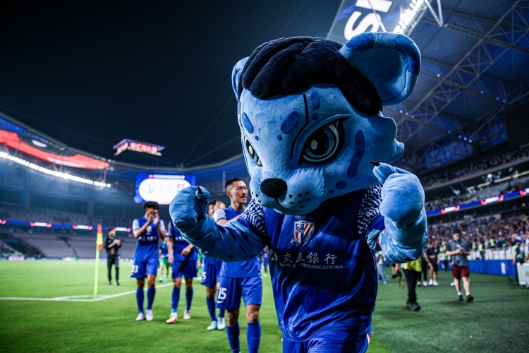 記者：申花吉祥物布魯會(huì )前往青島，這是布魯第一次遠征客場(chǎng)