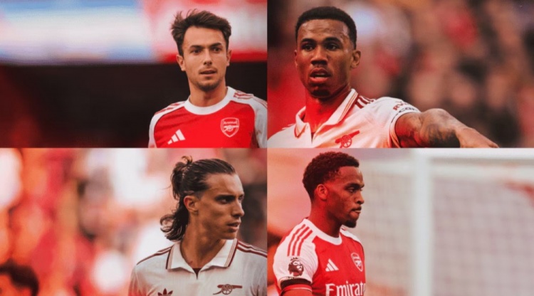 阿森納8月最佳球員候選：廷伯、加布、卡拉菲奧里以及蘇維門(mén)迪