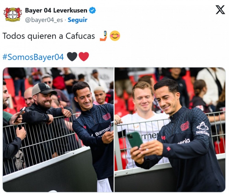 勒沃庫森在60分鐘訓練賽2-1科隆勝利，巴斯克斯首秀制造點(diǎn)球